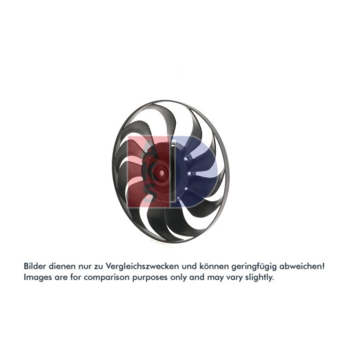 AKS DASIS L&uuml;fterrad, Motork&uuml;hlung 048033N