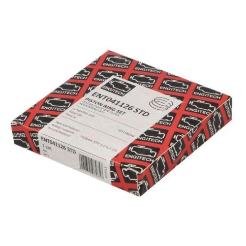 ENGITECH Kolbenringsatz ENT041126 STD