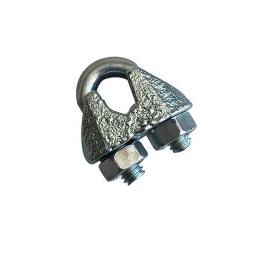 Drahtseilklemme, galvanisch verzinkt, f&uuml;r Seil-Durchmesser 8 mm, DIN 741 Suer