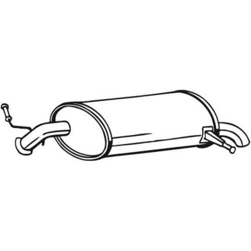 BOSAL Endschalld&auml;mpfer 190-031