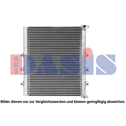 AKS DASIS Kondensator, Klimaanlage 422103N