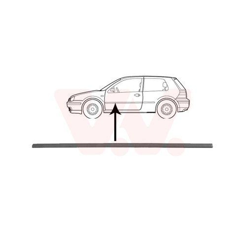 VAN WEZEL Zier-/Schutzleiste, T&uuml;r 5888427