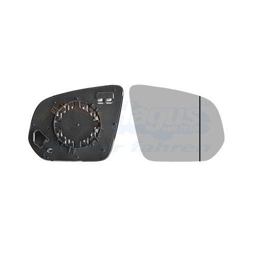 VAN WEZEL Spiegelglas, Au&szlig;enspiegel * HAGUS * 2957838
