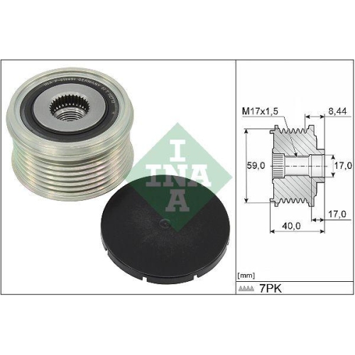 Schaeffler INA Generatorfreilauf 535 0331 10