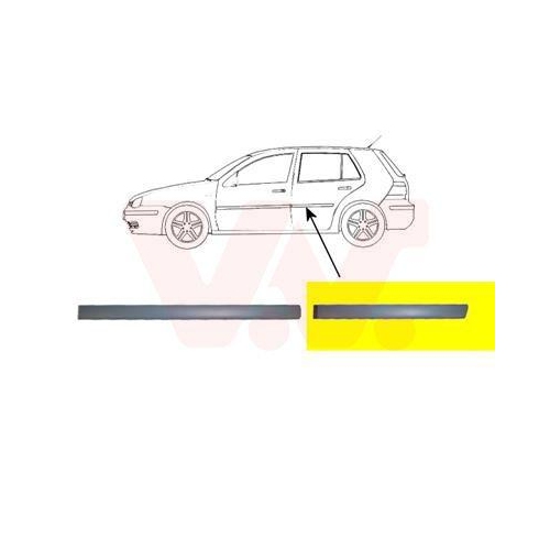 VAN WEZEL Zier-/Schutzleiste, T&uuml;r 5888405