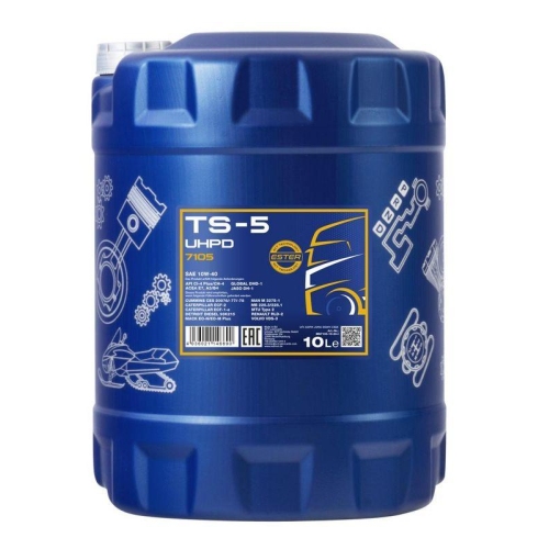 Motor&ouml;l Motoren&ouml;l Mannol TS-5 UHPD 10W-40 10 Liter Kanister MN7105-10