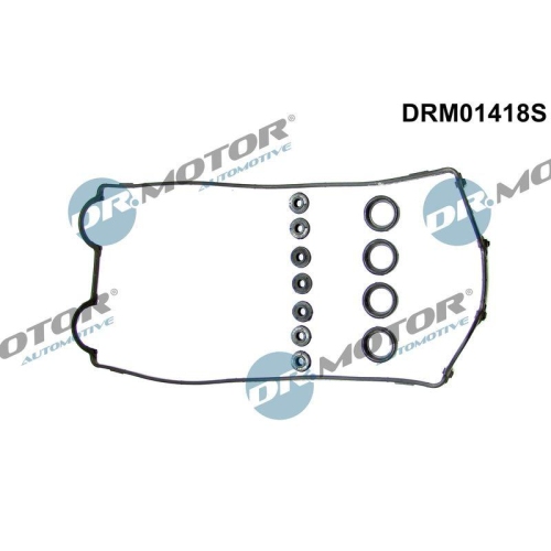 Dr.Motor Automotive Dichtungssatz, Zylinderkopfhaube DRM01418S