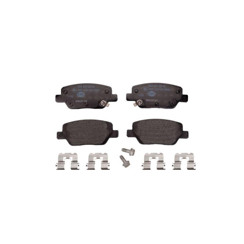 HELLA Bremsbelagsatz, Scheibenbremse 8DB 355 025-861