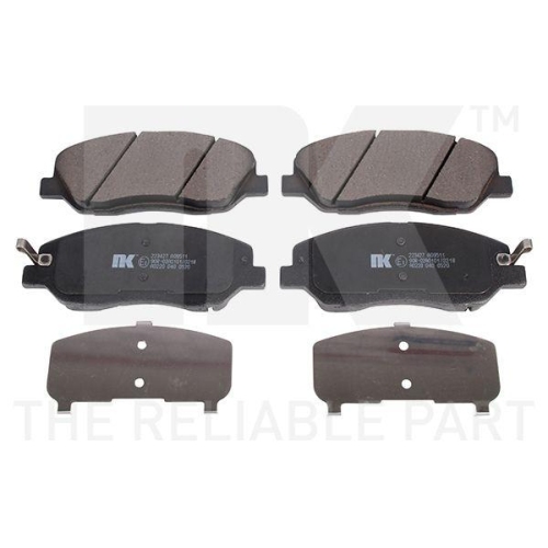 NK Bremsbelagsatz, Scheibenbremse 223427