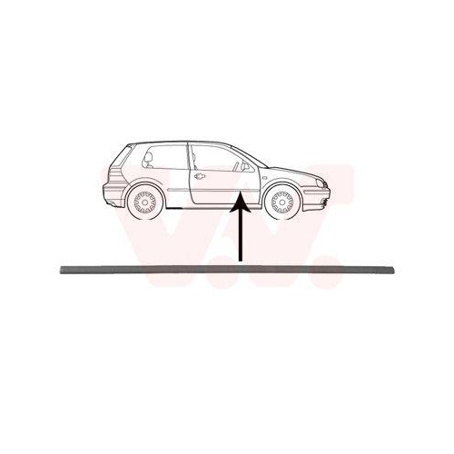 VAN WEZEL Zier-/Schutzleiste, T&uuml;r 5888428