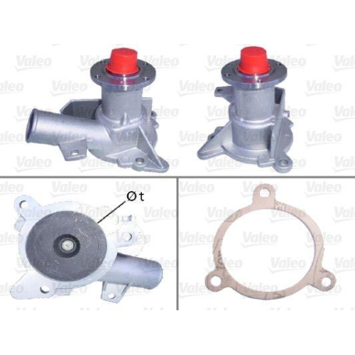 VALEO Wasserpumpe, Motork&uuml;hlung 506169