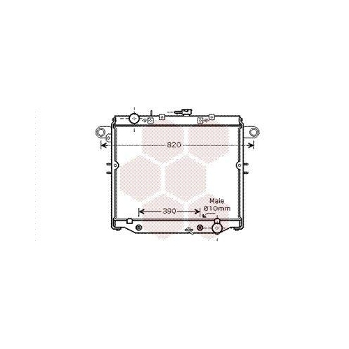VAN WEZEL K&uuml;hler, Motork&uuml;hlung 53002378