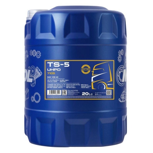 Motor&ouml;l Motoren&ouml;l Mannol TS-5 UHPD 10W-40 20 Liter Kanister MN7105-20