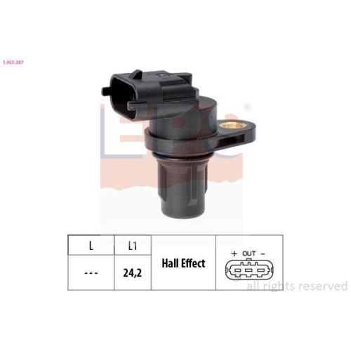 EPS Sensor, Nockenwellenposition Made in Italy - OE Equivalent 1.953.387
