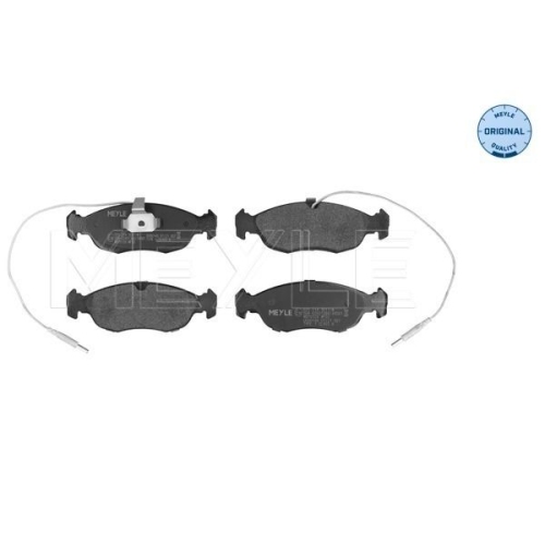 MEYLE Bremsbelagsatz, Scheibenbremse MEYLE-ORIGINAL: True to OE. 025 214 3017/W