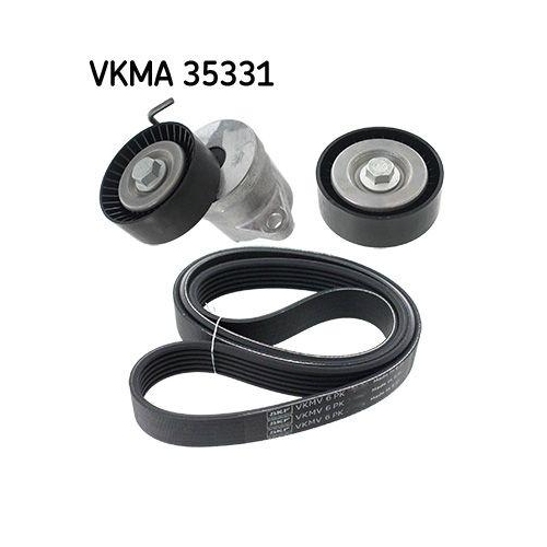 SKF Keilrippenriemensatz VKMA 35331