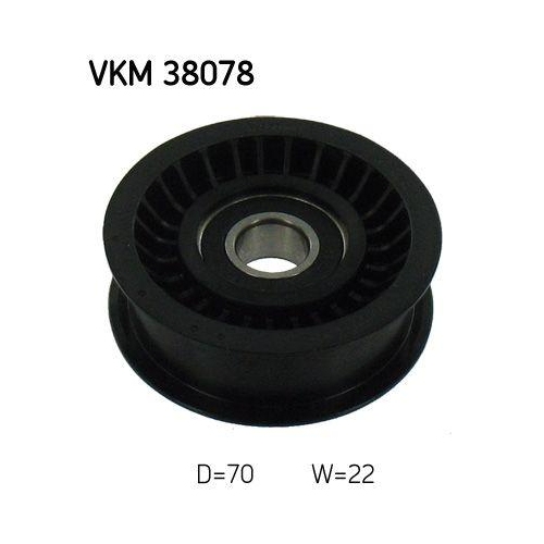 SKF Umlenk-/Führungsrolle, Keilrippenriemen VKM 38078