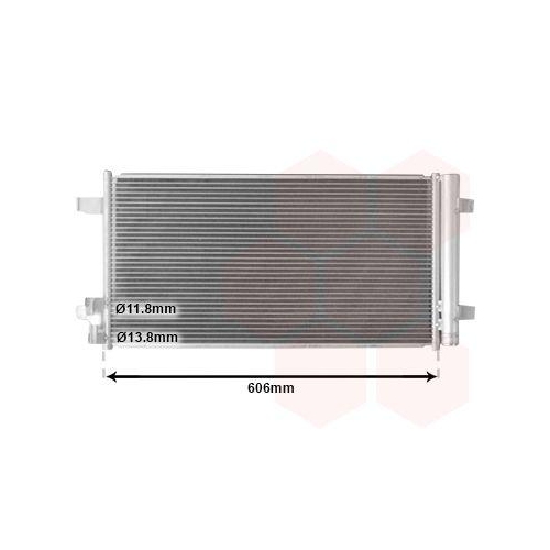 VAN WEZEL Kondensator, Klimaanlage 58015707