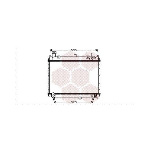 VAN WEZEL K&uuml;hler, Motork&uuml;hlung 53002233