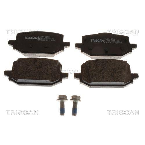 TRISCAN Bremsbelagsatz, Scheibenbremse 8110 25058