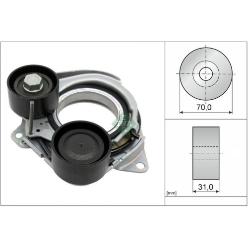 Schaeffler INA Riemenspanner, Keilrippenriemen 534 1010 10