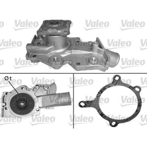 VALEO Wasserpumpe, Motork&uuml;hlung 506283