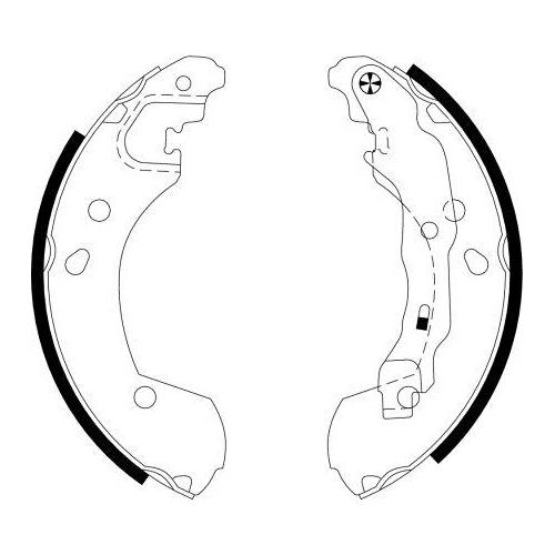 PAGID Bremsbackensatz H9720N
