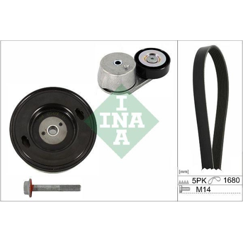 Schaeffler INA Keilrippenriemensatz 529 0409 20