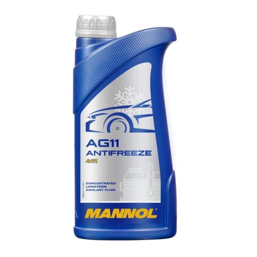Mannol Antifreeze AG11 Frostschutz Konzentrat 1 Liter Flasche MN4111-1