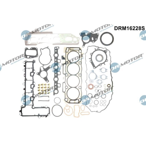 Dr.Motor Automotive Dichtungsvollsatz, Motor DRM16228S