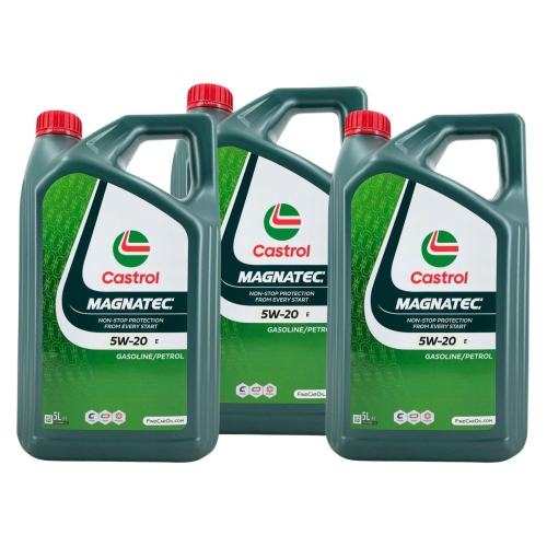 Castrol 5W-20E Motor&ouml;l Magnatec Stop Start 5W20E API SN ILSAC GF-5 Ford 15 Liter
