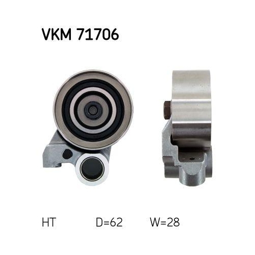 SKF Spannrolle, Zahnriemen VKM 71706