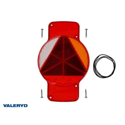 Lichtscheibe Humbaur rechts 245x160x60mm Anh&auml;nger Valeryd 3128014