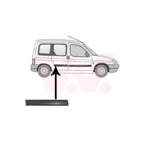 VAN WEZEL Zier-/Schutzleiste, T&uuml;r 0903426
