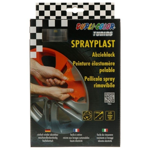 Abziehlack Spr&uuml;hfolie 2x400ml transparent seiden Dupli-Color SPRAYPLAST 388163