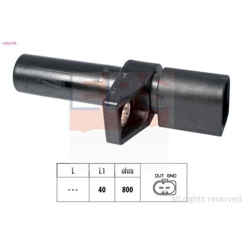 EPS Impulsgeber, Kurbelwelle Made in Italy - OE Equivalent 1.953.578