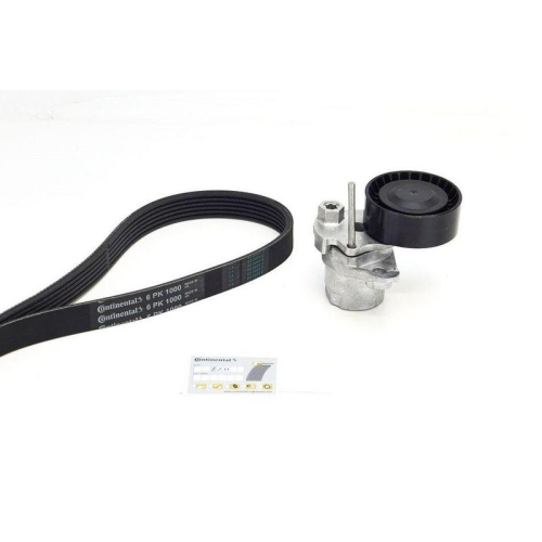 CONTINENTAL CTAM Keilrippenriemensatz 6PK1000K1
