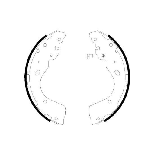 PAGID Bremsbackensatz H1825N