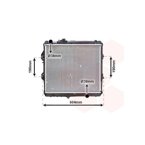 VAN WEZEL K&uuml;hler, Motork&uuml;hlung 53002642