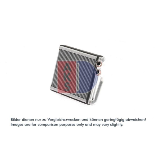 AKS DASIS W&auml;rmetauscher, Innenraumheizung 049014N