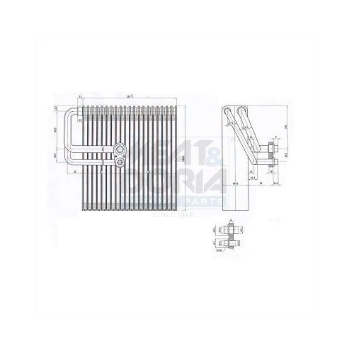 MEAT & DORIA Verdampfer, Klimaanlage 997129