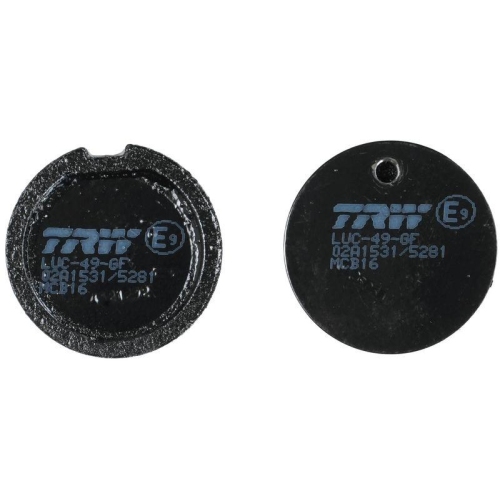 TRW Bremsbelagsatz, Scheibenbremse Organic Allround MCB16