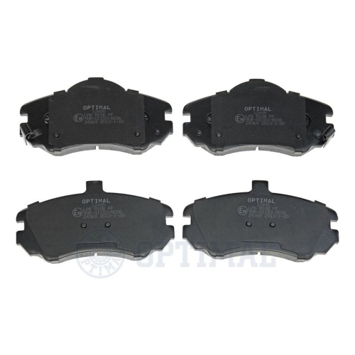 OPTIMAL Bremsbelagsatz, Scheibenbremse BP-12495