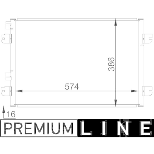 MAHLE Kondensator, Klimaanlage BEHR *** PREMIUM LINE *** AC 691 000P