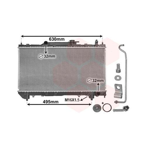 VAN WEZEL K&uuml;hler, Motork&uuml;hlung *** IR PLUS *** 53002240