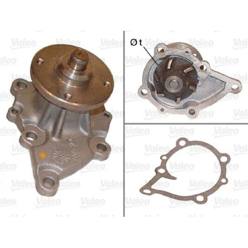 VALEO Wasserpumpe, Motork&uuml;hlung 506416