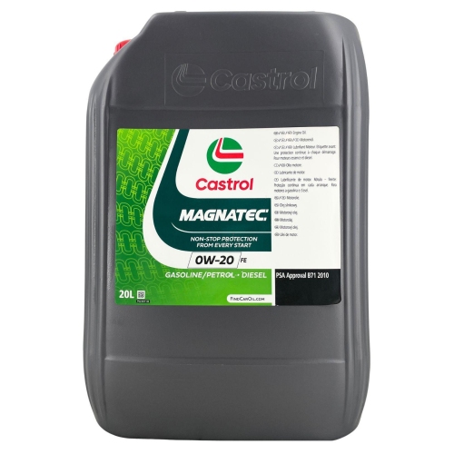 Motoren&ouml;l Castrol Magnatec 0W-20 FE PSA B71 2010 Motor&ouml;l 20 Liter 1608A3