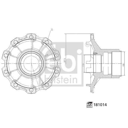 FEBI BILSTEIN Radnabe 181014