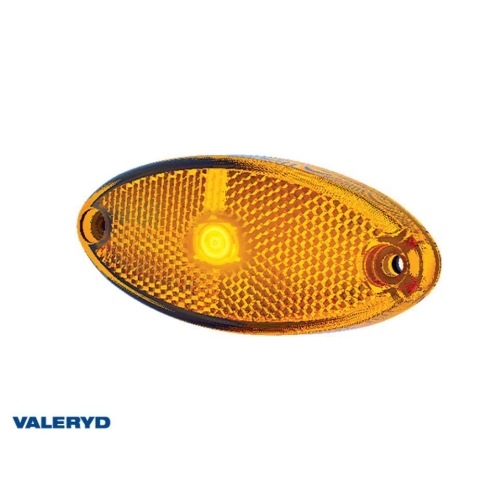 LED Seitenmarkierungsleuchte 102,4x45,2x15,8mm 12-36V gelb 50cm kabel Anh&auml;nger