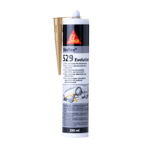 Sika Sikaflex 529 Evolution ocker 290ml Kartusche Dichtstoff spritzbar 626180